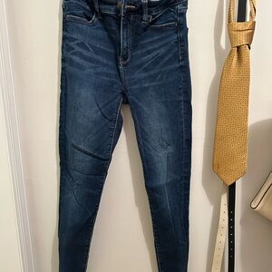 American Eagle Outfitters Dark Blue Skinny Jeans